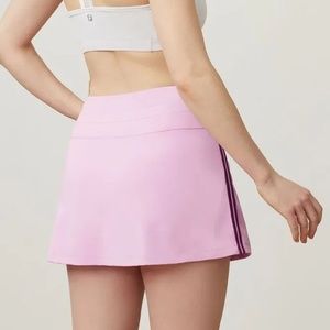 FILA Love Actually Side Stripe Orchid Tennis Skort Size Medium